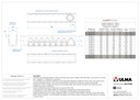 Caniveau en béton polymère modèle MULTIV+ 150 R150G00R 1ML