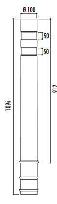 BORNE FLEXIBLE TOTAL 90°