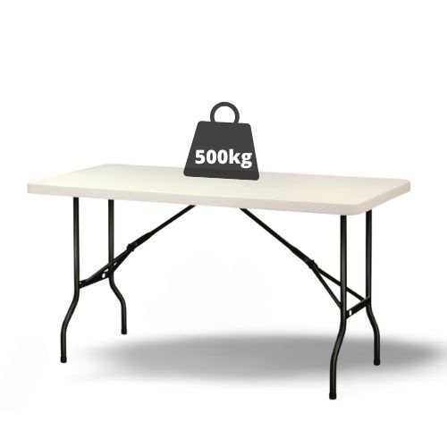 TABLE GRENADE 183 x 76 CM - PLATEAU GRIS