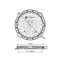 PAR 850 R rond NF/COPRO - C250