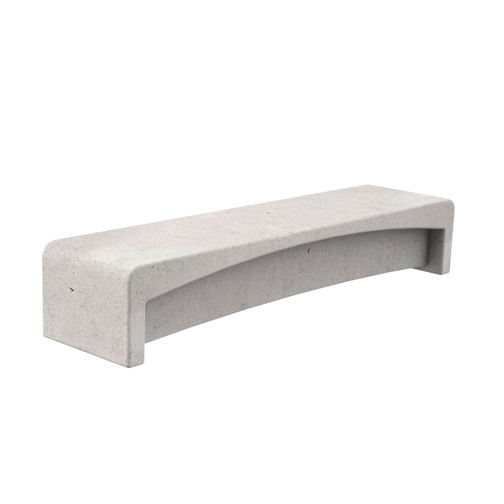 BANC BÉTON MODÈLE ISIS 2500 x 450 x 600 MM